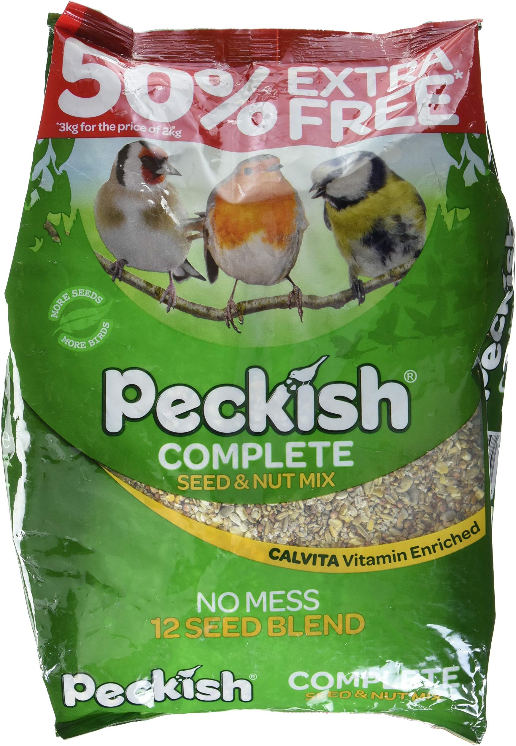 Peckish Complete 2Kg + 50 Percent Extra Free