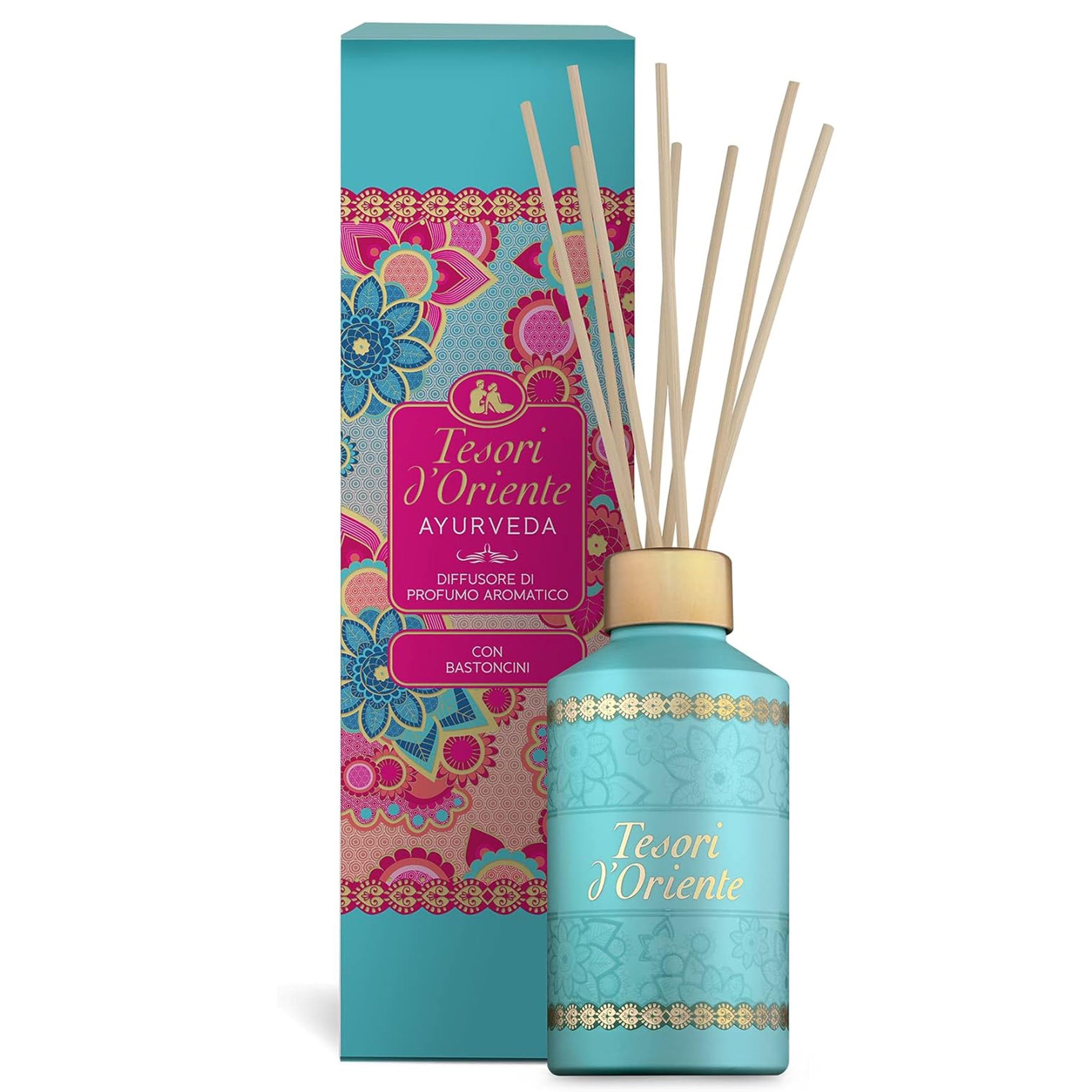 Sarcia.eu Tesori D'oriente Ayurveda Fragrance Sticks, Diffuser 200 Ml