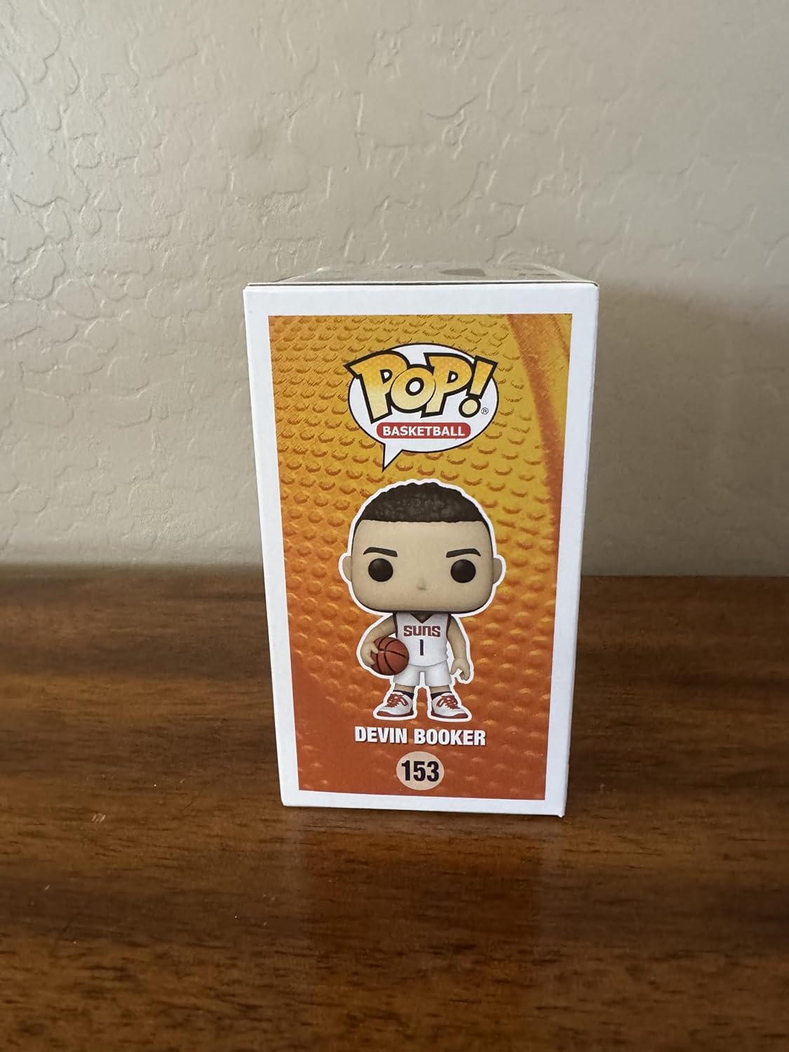 POP NBA: Suns - Devin Booker Funko Vinyl Figure (Bundled with Compatible Box Protector Case), Multicolor, 3.75 inches