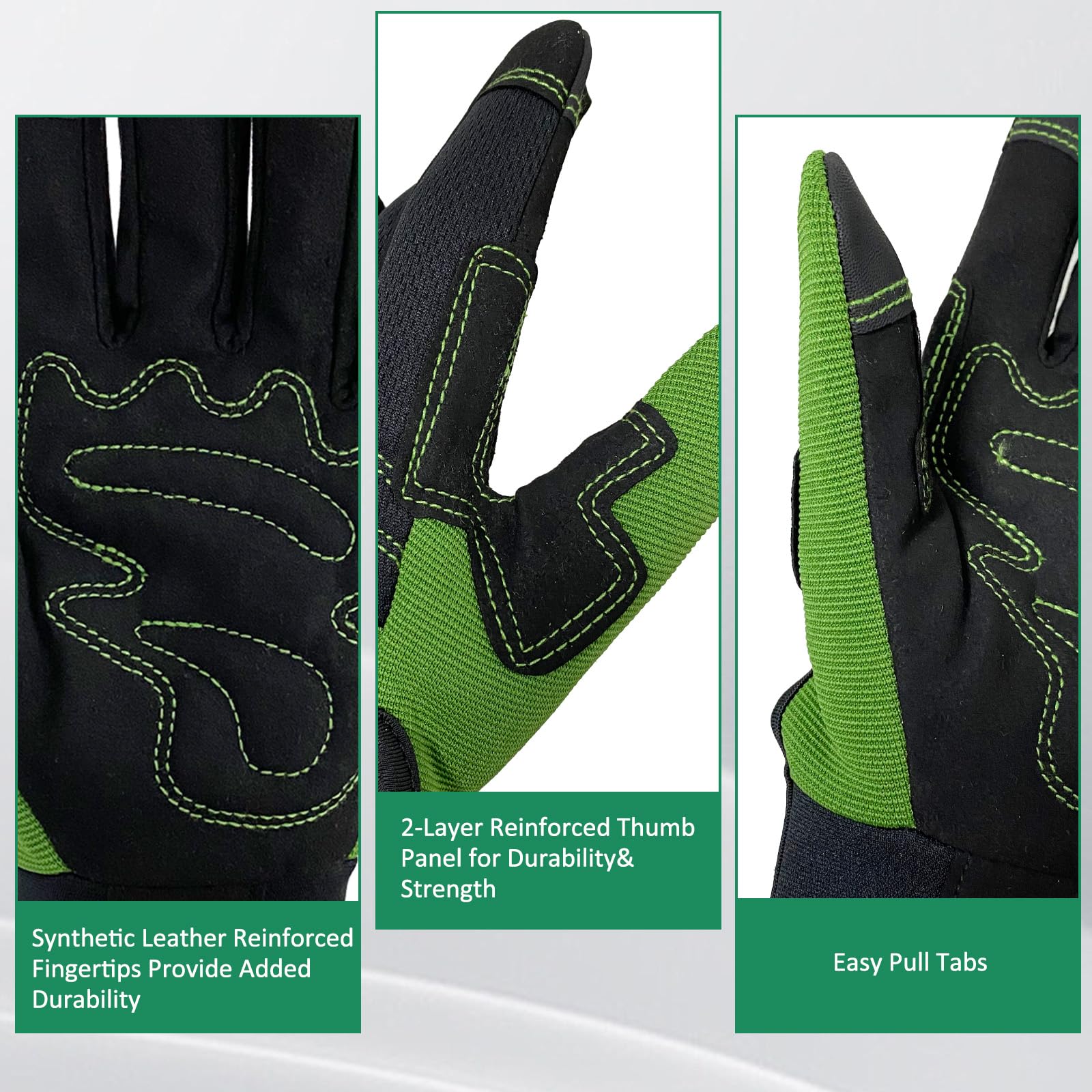 Gardening Gloves for Women and Men Touchscreen Gardening Gloves, Thorn Resistant and Puncture Resistant Work Gloves - Image 4