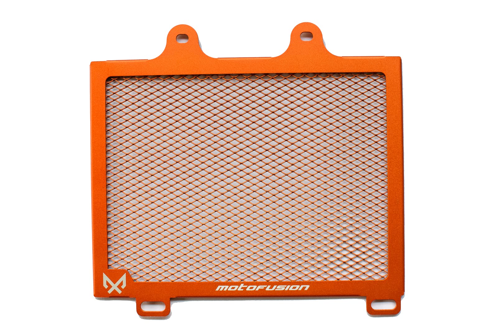 Motofusion Motorcycle Aluminium Radiator Grille Grill Guard Protective Cover for KTM Duke 125 200 (2017-2022) (Orange)