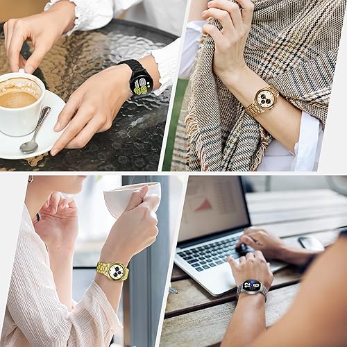 Miniatura 7 de ORIbox Correas de reloj de 0.78 pulgadas compatibles con correas de reloj, Samsung Galaxy Watch 4, Galaxy Watch Active 2, Galaxy Watch 4, Galaxy