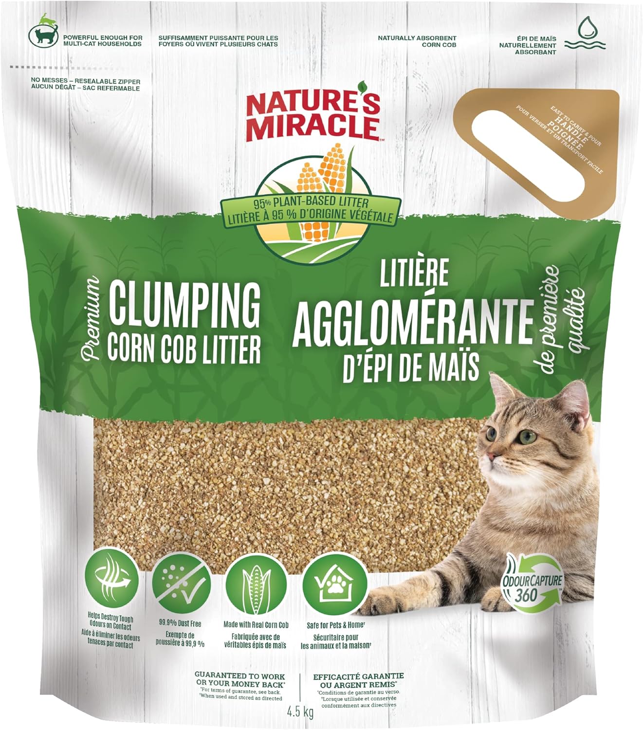 Nature's Miracle Premium Corn Cob Litter 10lbs Amazon.ca Pet Supplies