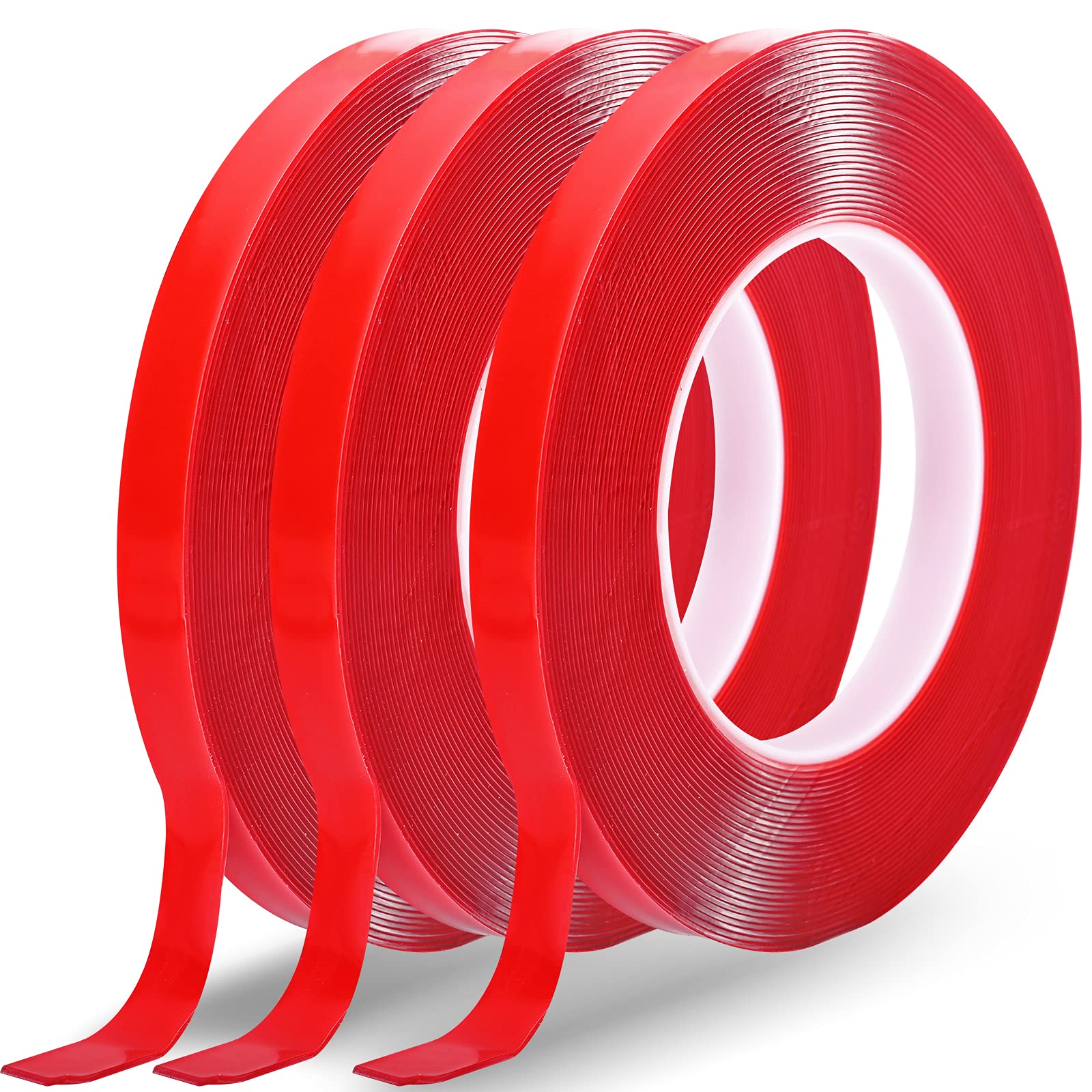 MYFAMIREA Double Sided Tape Heavy Duty Mounting Tape Acrylic Adhesive Foam Tape for Picture Hanging Strips Thick for Walls Poster Automotive Outdoor