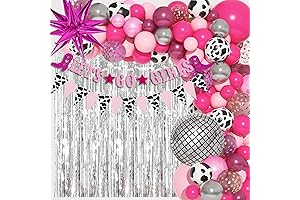 Disco Cowgirl Bachelorette Party Decorations