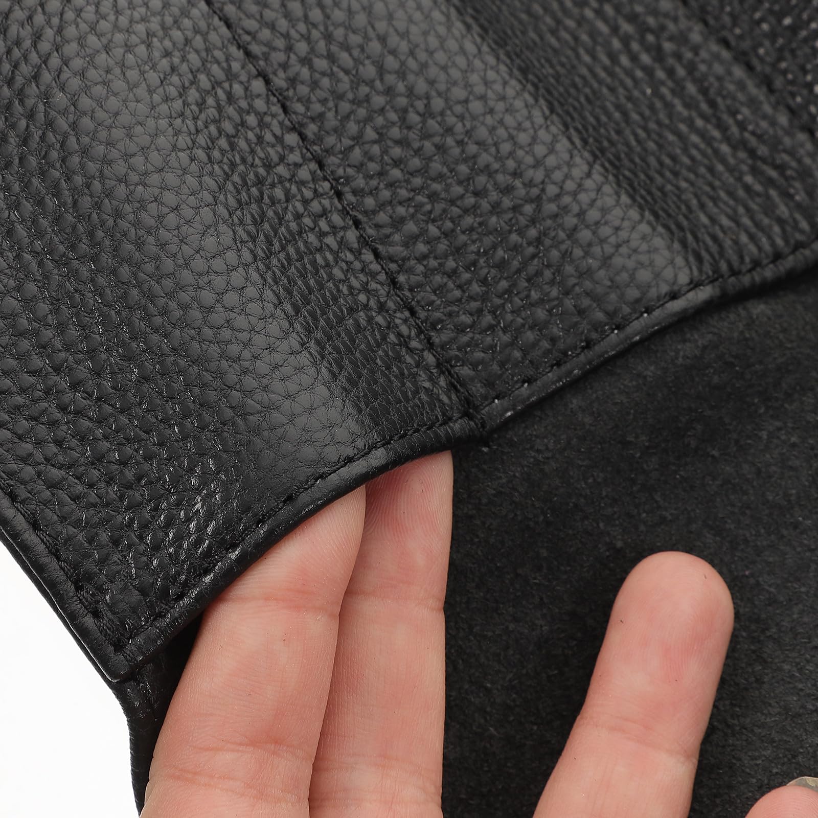 Ciieeo Elegantes Uhrenetui Kleines und Leichtes Reiseuhrrolle aus Leder mit Reißverschluss Tragbare Uhrenrolle Zubehör zur Sicheren Aufbewahrung für Uhrensammler
