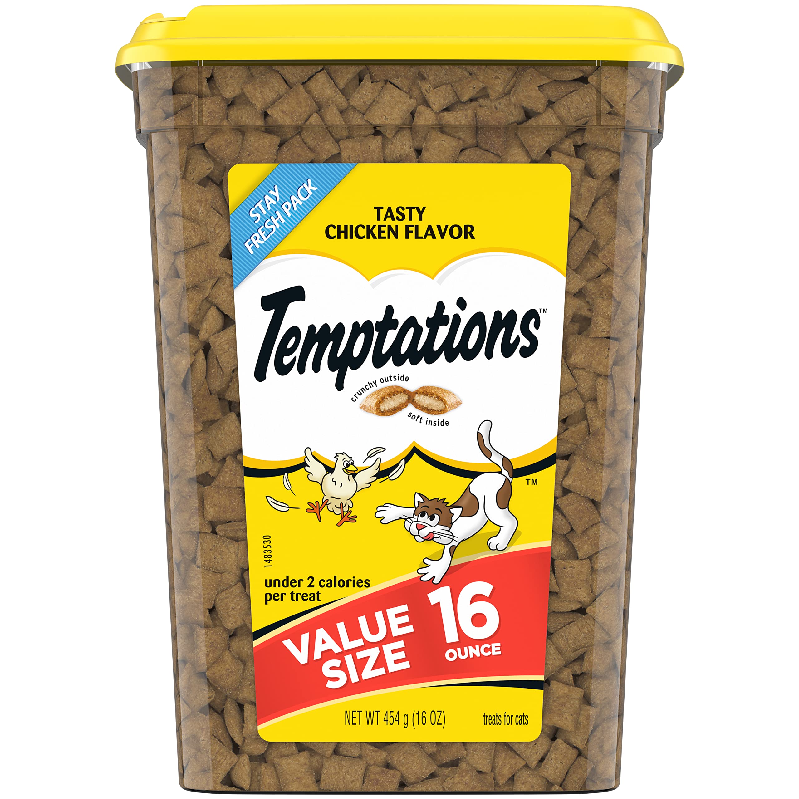 Buy TEMPTATIONS Classic Crunchy And Soft Cat Treats Tasty Chicken 