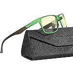 ANYLUV Blue Light Blocking Glasses Men Computer Gaming Glasses Lightweight Al-Mg Metal Anti Eyestrain Eye Protection