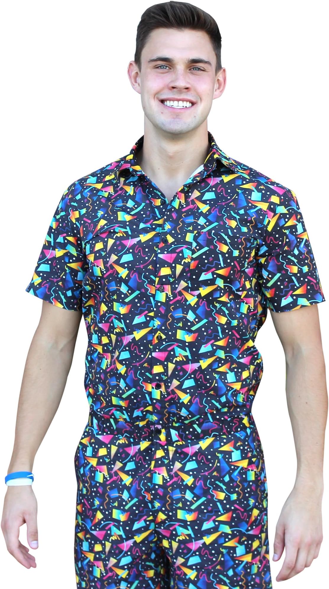 ZestiesMale Rompers - Original Romper Jumpsuits for Men - Tropical Male Onesie Shorts - Men's Jumper Rompers