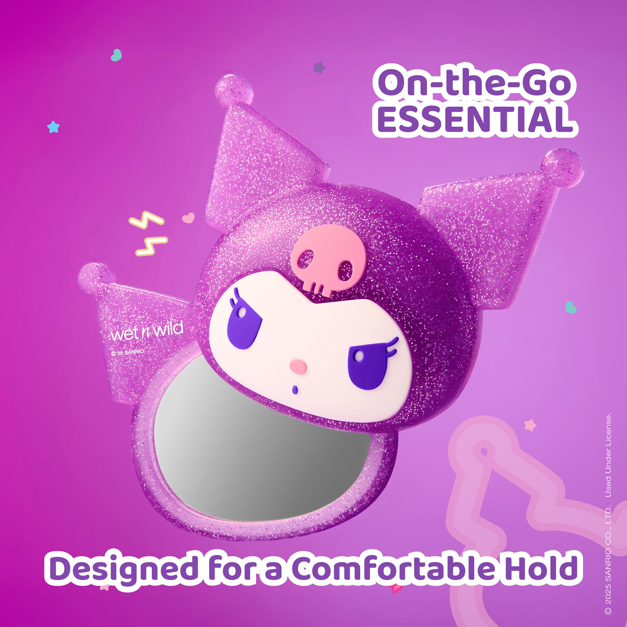 Amazon.com: wet n wild My Melody and Kuromi Hand Mirror : Beauty