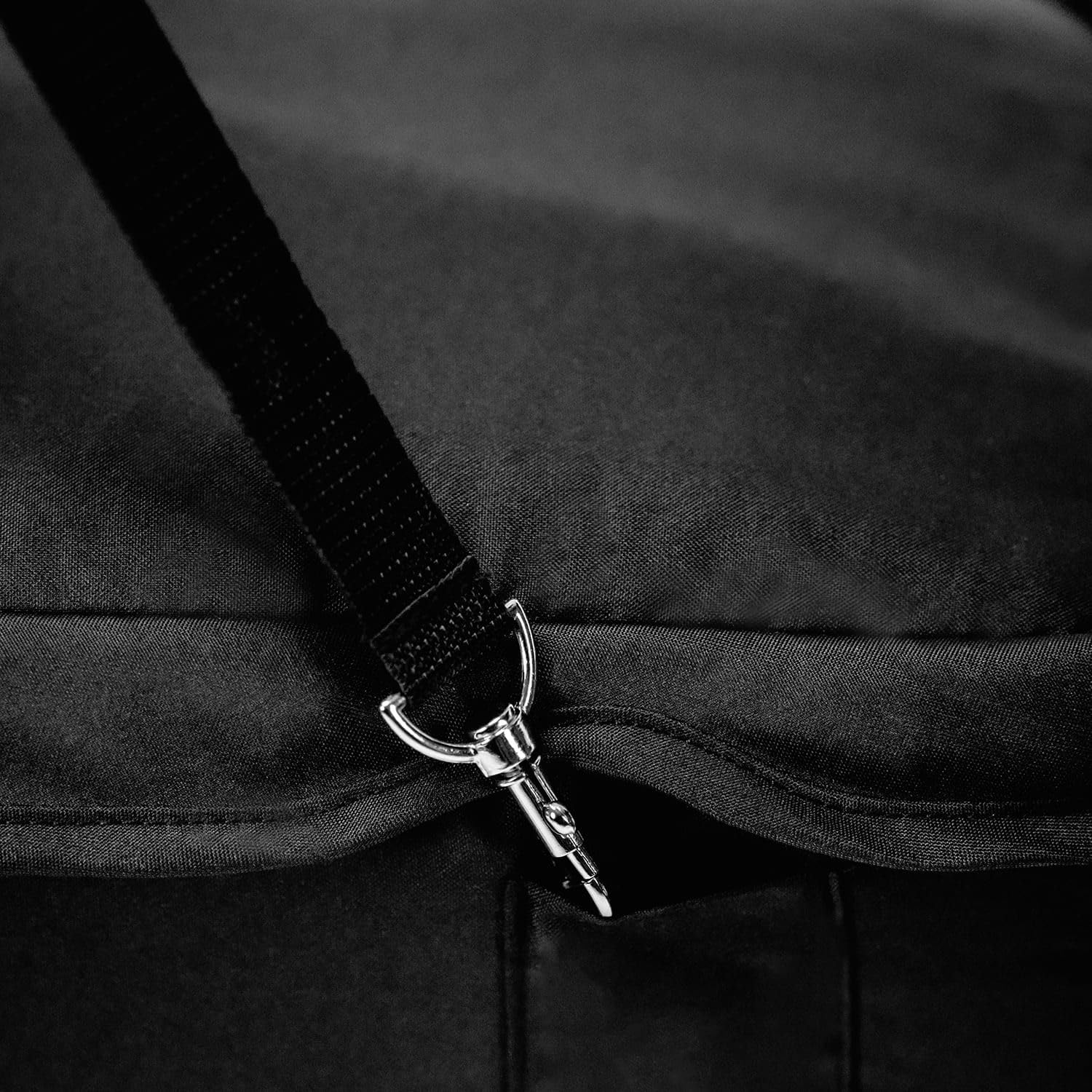 Asalvo CARRYCOT Capazo para Silla Doble Bro, Asas de Transporte, Capota con ventilación, Plegado Compacto, Colchón Incluido, Desde 0 Meses hasta 9kg, Negro