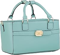 Vista 43 de CRS Cross Rink Side Tote. Ice Skating Accessory Bag-Figure Skating, Roller, Inline Skaters, Dance, Cheer.Organizes Guards Water Bottle Phone