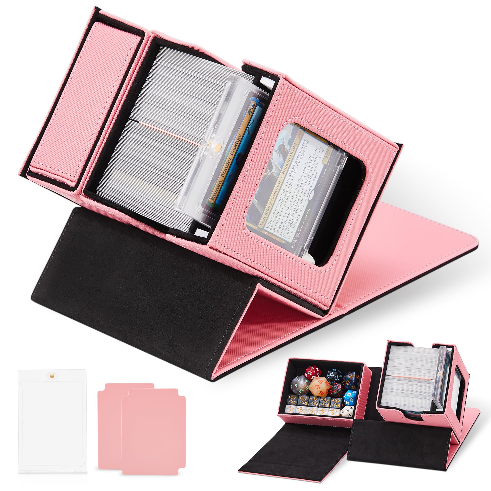 Amazon.com: Zettokete MTG Commander Deck Box with Display Window