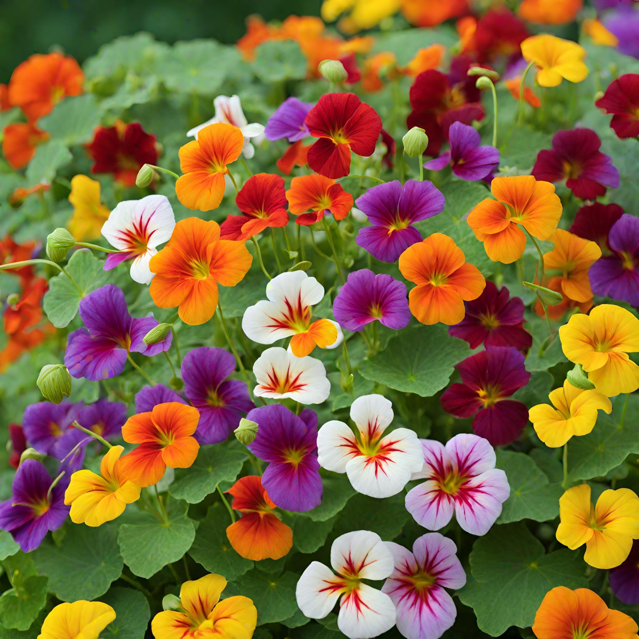 Amazon.com : 30 Pcs Nasturtium Flower Seeds for Planting with