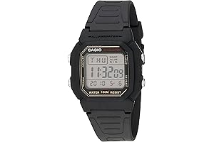 Men's W800HG-9AV Casio Classic Digital Sport Watch with Black Resin Band