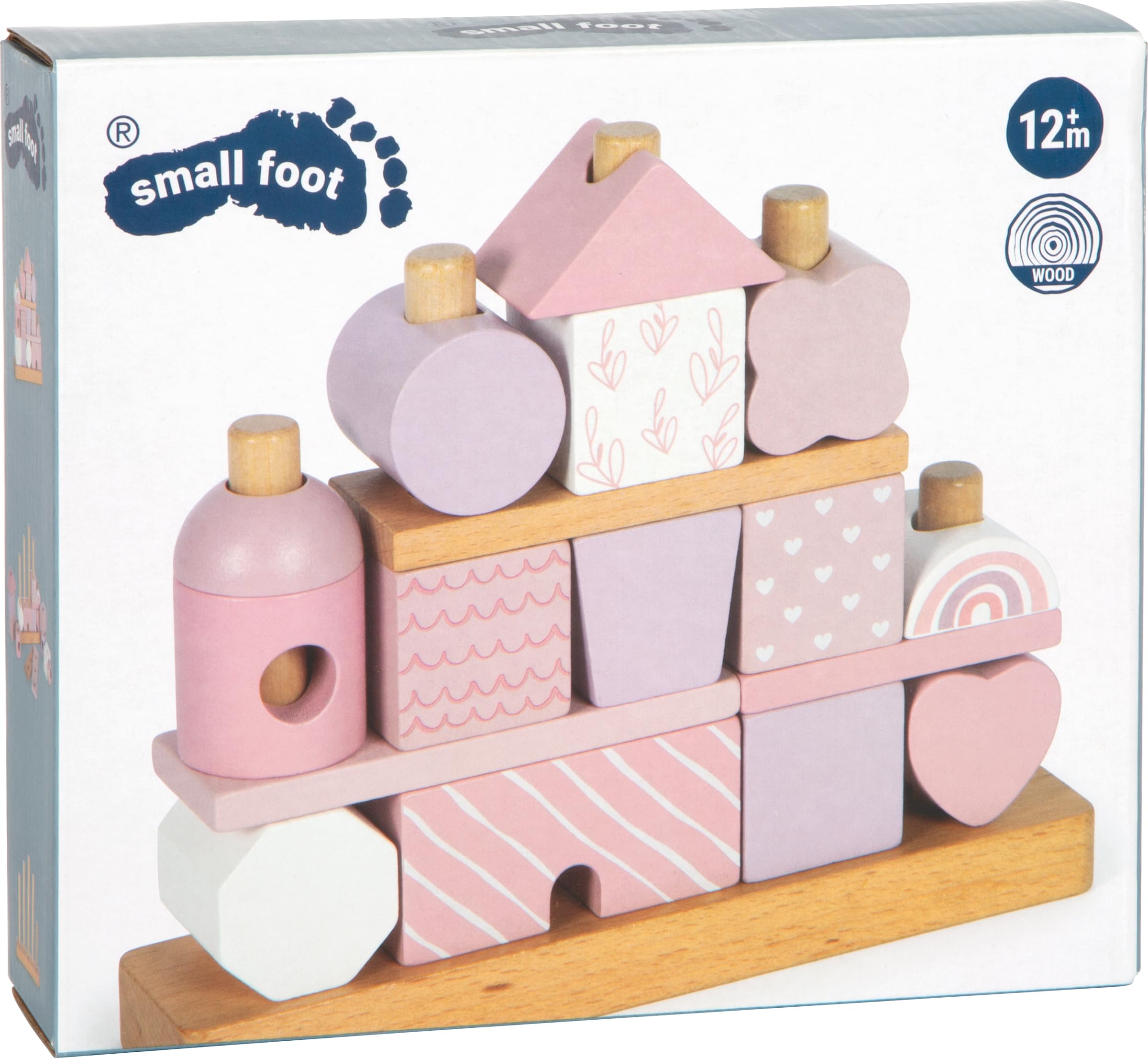 Small Foot Casa da accatastare rosa