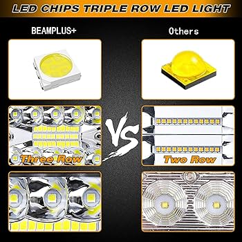 Amazon.com: BEAMPLUS 4inch Light Pods Light Cubes 2pcs 72W