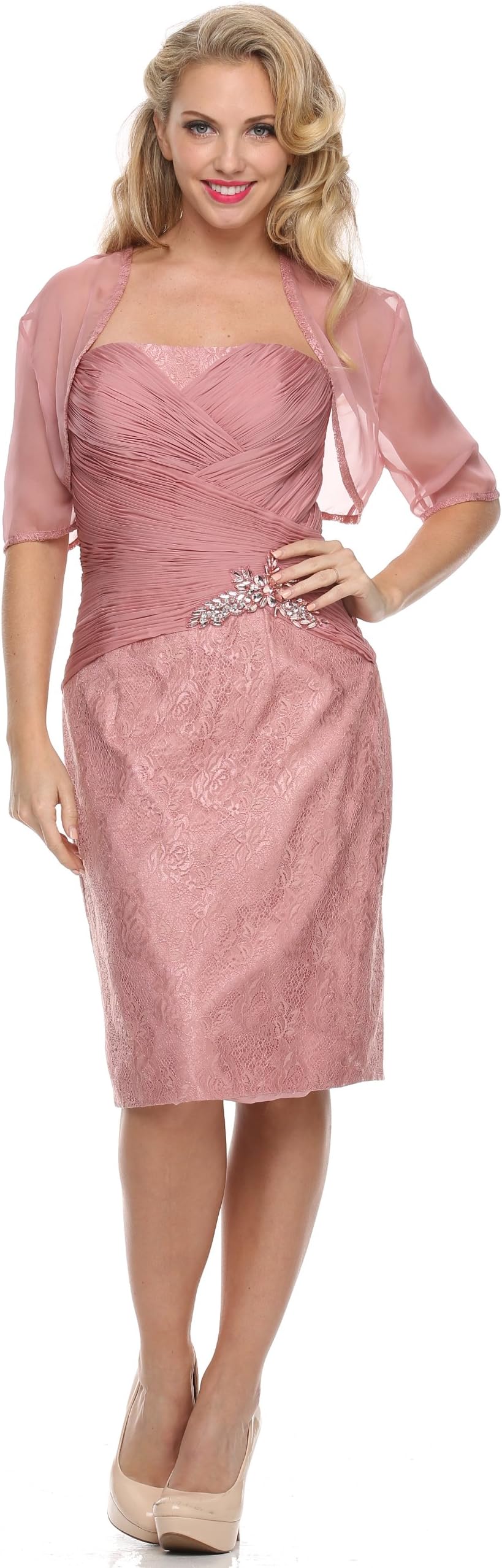 Juliet Women's Mother's Dress 737-ROSE-L