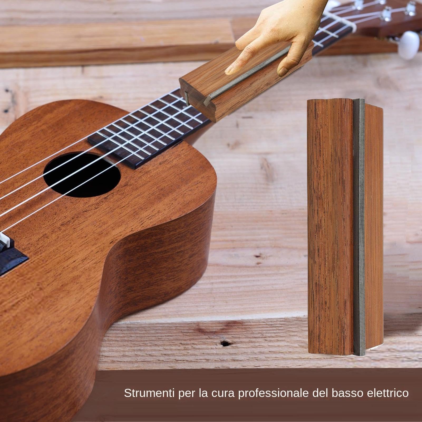 Lima per coronatura di tasti per chitarra, Lima per coronatura di tasti per chitarra, Medicazione per tasti per chitarra basso da 45 gradi e 90 gradi, Strumenti di liuteria per arrotondare la chitarra