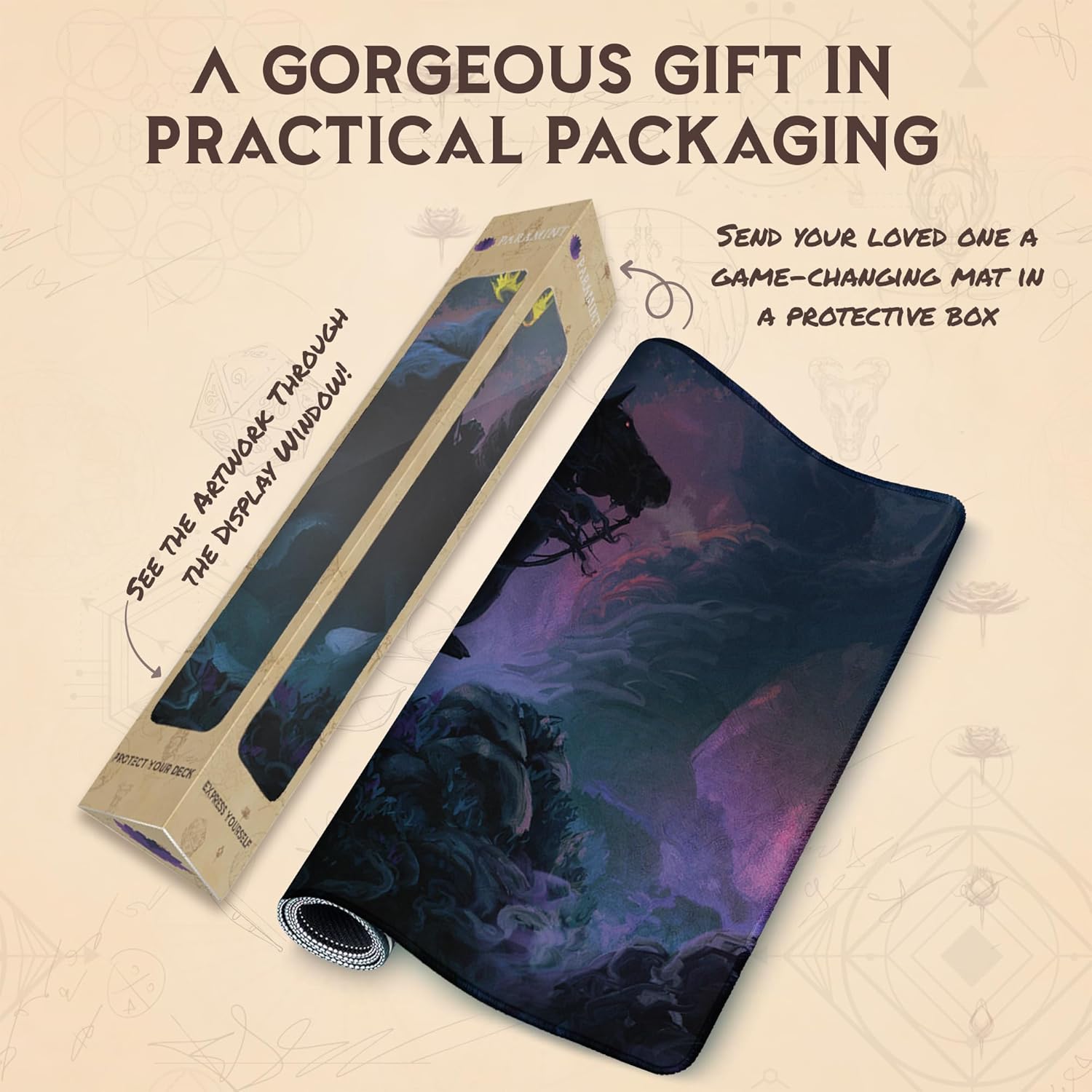 Get Off The Road (Stitched) - MTG Playmat by Anato Finnstark - Compatible with Magic The Gathering Playmat - Original Play Mat Art Designs & Accessories