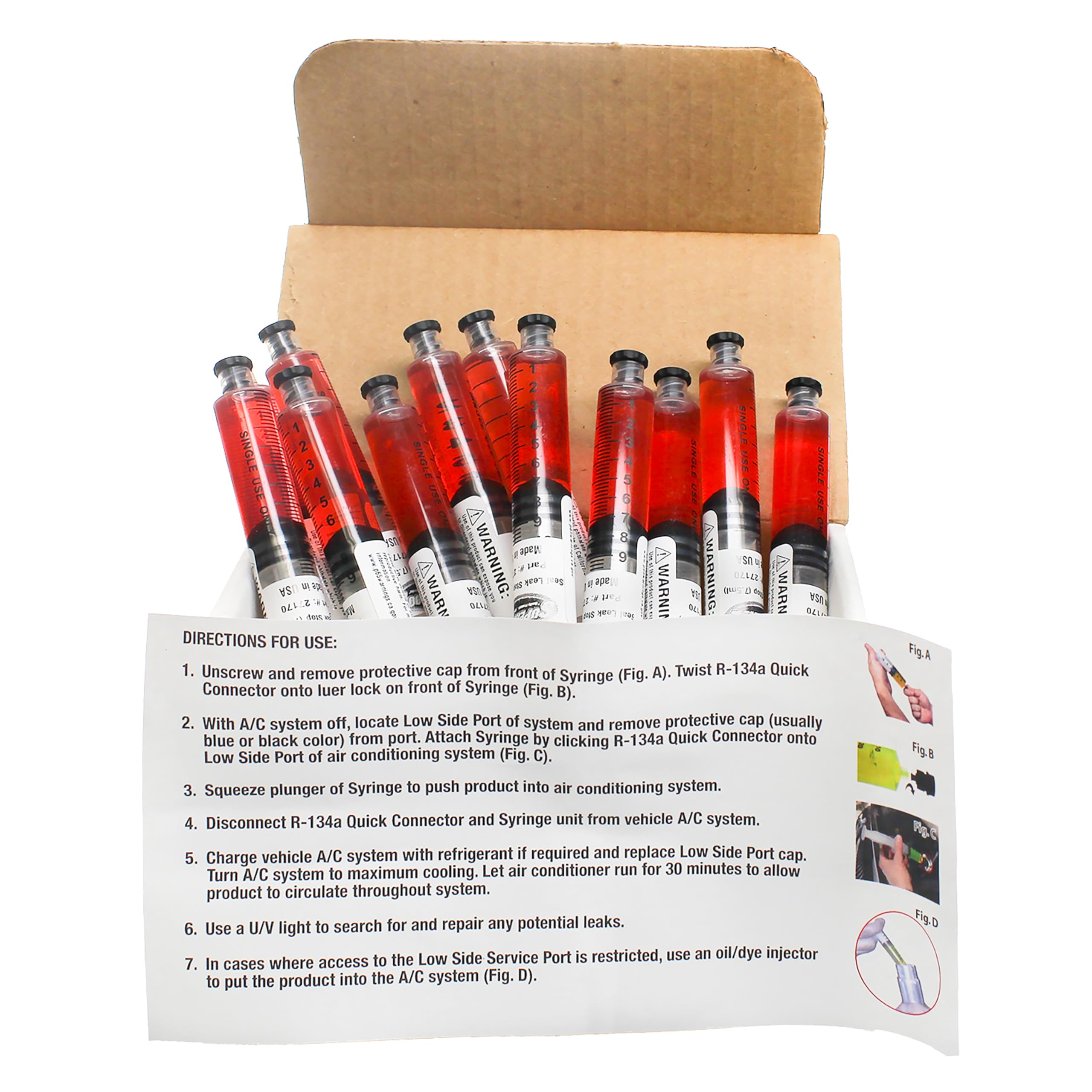 27170 Seal Leak Stop Syringe, 0.25 oz, 12 Pack