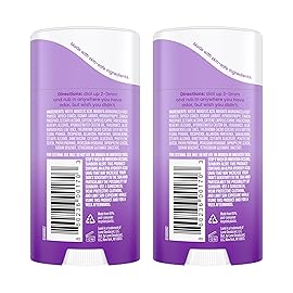 Lume Deodorant Cream Stick - Underarms and Private Parts - Aluminum-Free, Baking Soda-Free, Hypoallergenic, and Safe For Sensitive Skin - 2.2 Ounce (Pack of 2) (Lavender Sage)