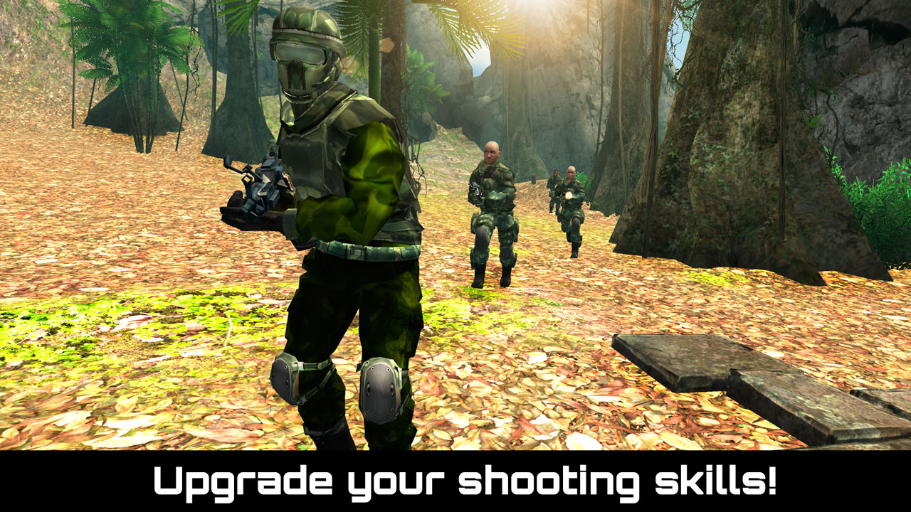 Jungle Shooter 3D Men on MissionAmazonAppstore for Android