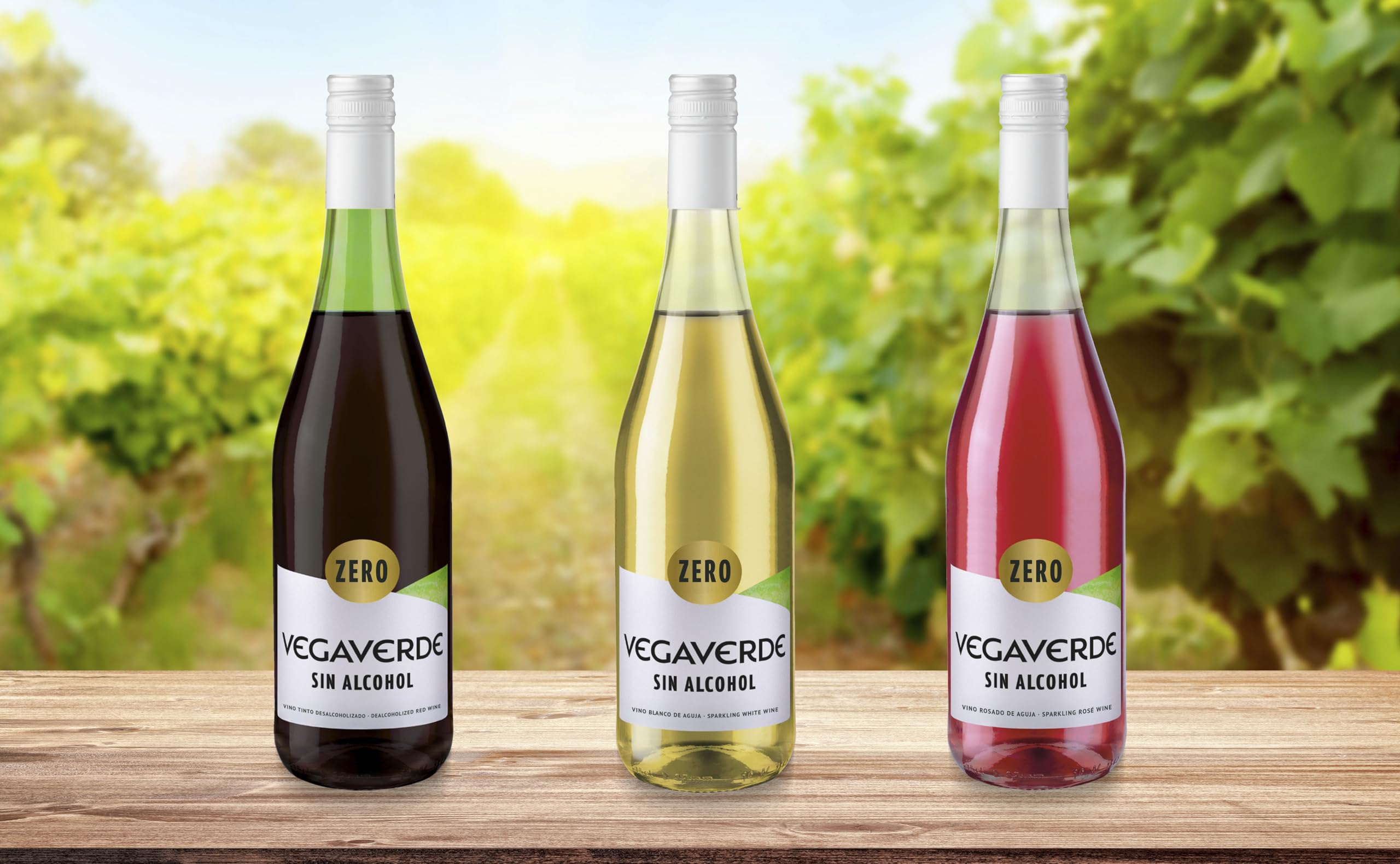 Espumoso Blanco Sin Alcohol Vegaverde Zero 75cl : Amazon.es