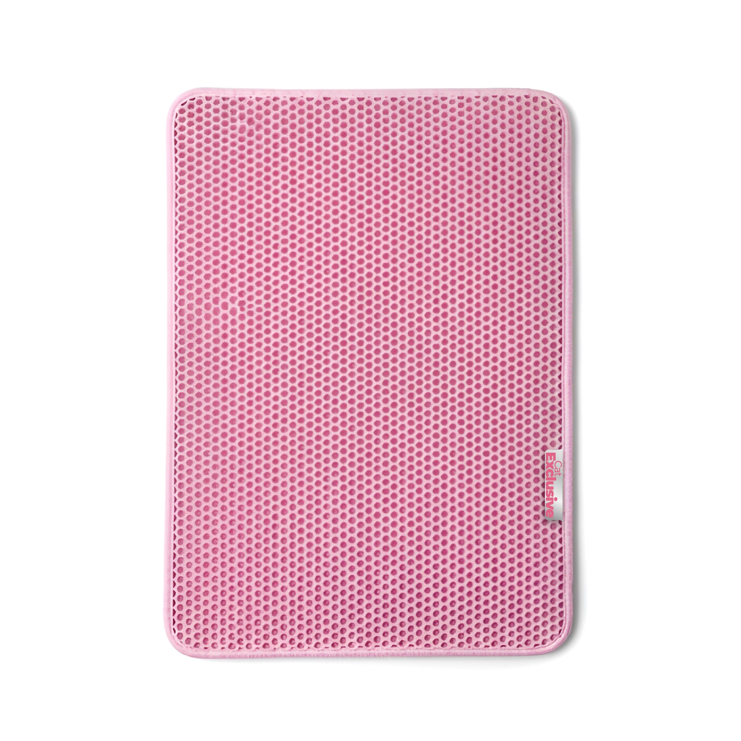 Intersand Cat Exclusive Double Layer Litter Mat 60x40 cm, Open Edge Design, Waterproof EVA Material, Durable & Washable, Litter Trapping Mat for Litter Box & Tray-image-32