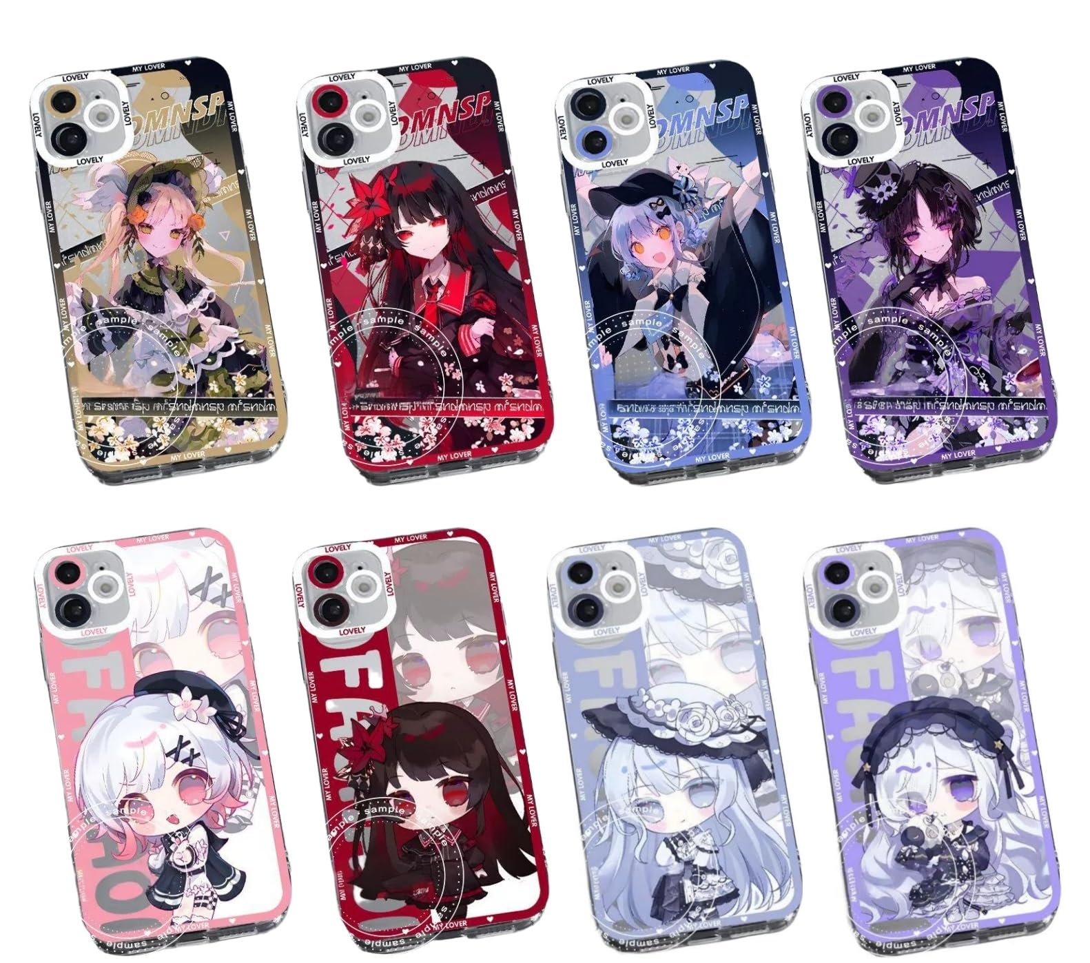 Amazon.co.jp: 魔法少女ノ魔女裁判 スマホケース 桜羽エマ 二階堂ヒロ
