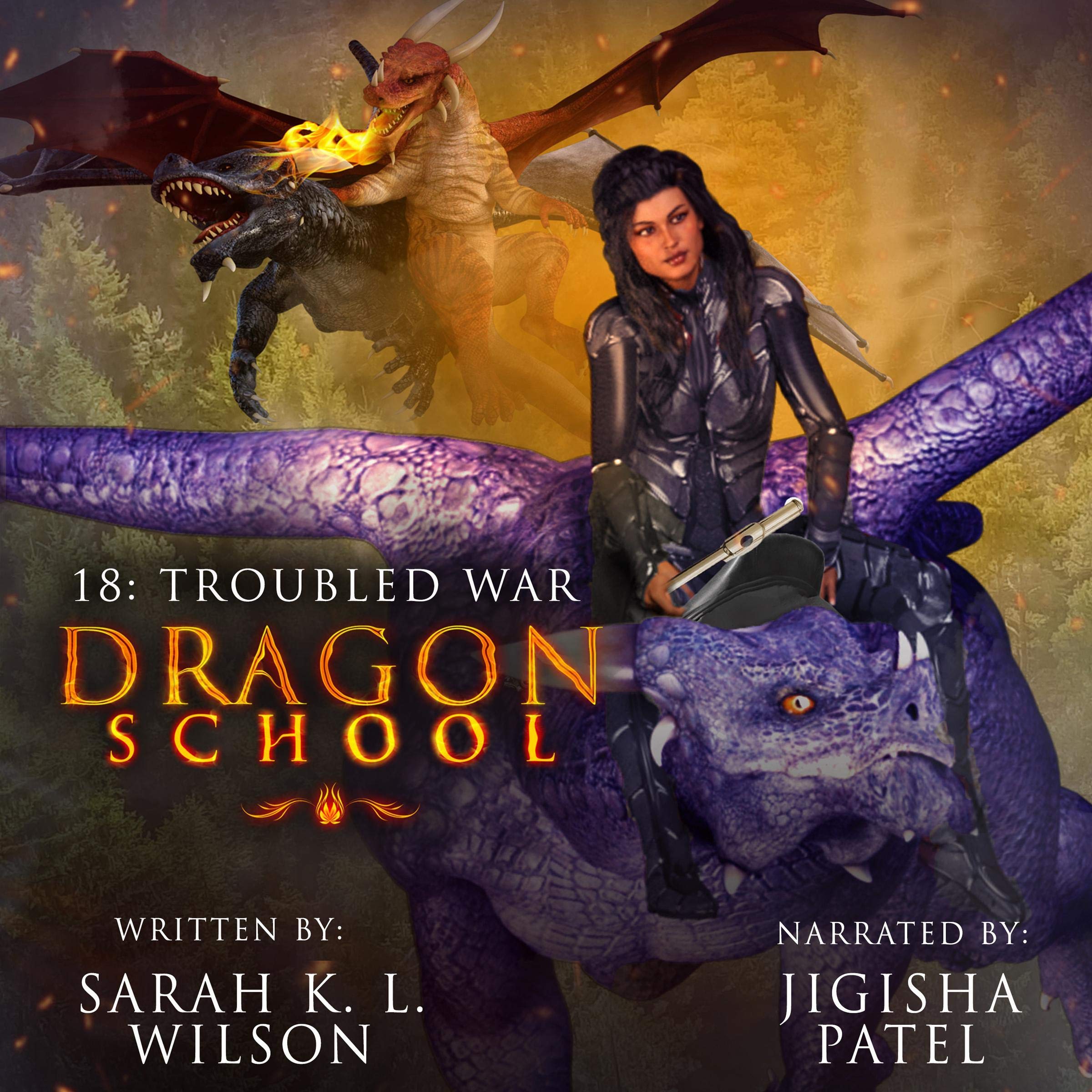 Cover art for Dragon School: Troubled War