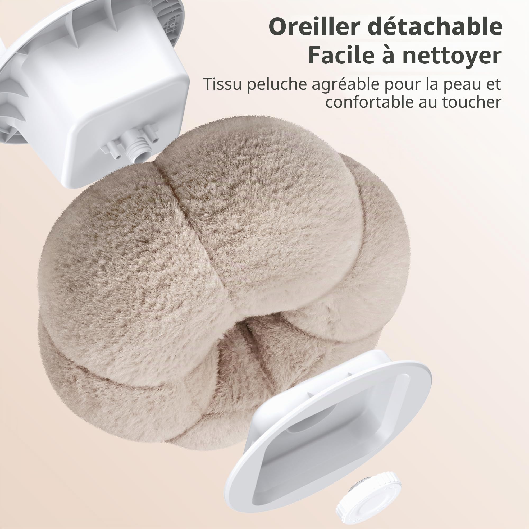 CreaDream Support de Tablette Pumpkin pour Kindle iPad, Coussin réglable pour téléphone Portable avec Bol à goûter Amovible, Compatible avec Tablette de 4,7 à 13", iPad, iPhone, Samsung Tabs, Kindle