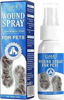 Wound Spray for Pets | Wound and Skin Care for Dogs Cats,Promote Healing and Relieves Itch, Natural Formula Spray Bottle S...