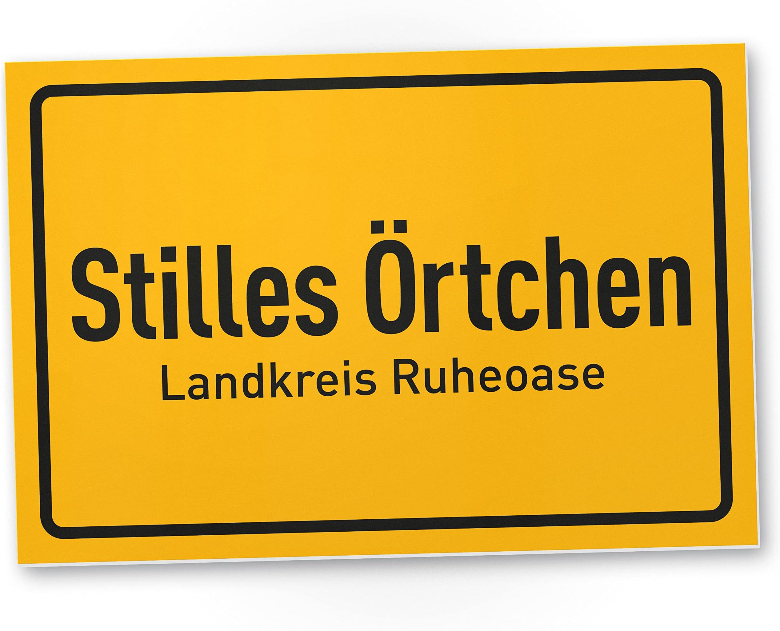 DankeDir! Stilles Ortchen - Plastic Sign 30 x 20 cm - Guest Toilet Men's Wall Guest Toilet Door Sign Decoration Funny - Toilet Sign Toilet Sign Toilet Sign Toilet Toilet To Hang Funny