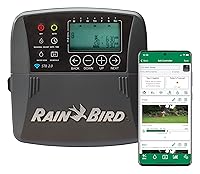 Vista 1 de Rain Bird ST8I-2.0 Temporizador/Controlador de Sistema de Aspersión/Riego WiFi Inteligente para Interiores, Certificado WaterSense, 8