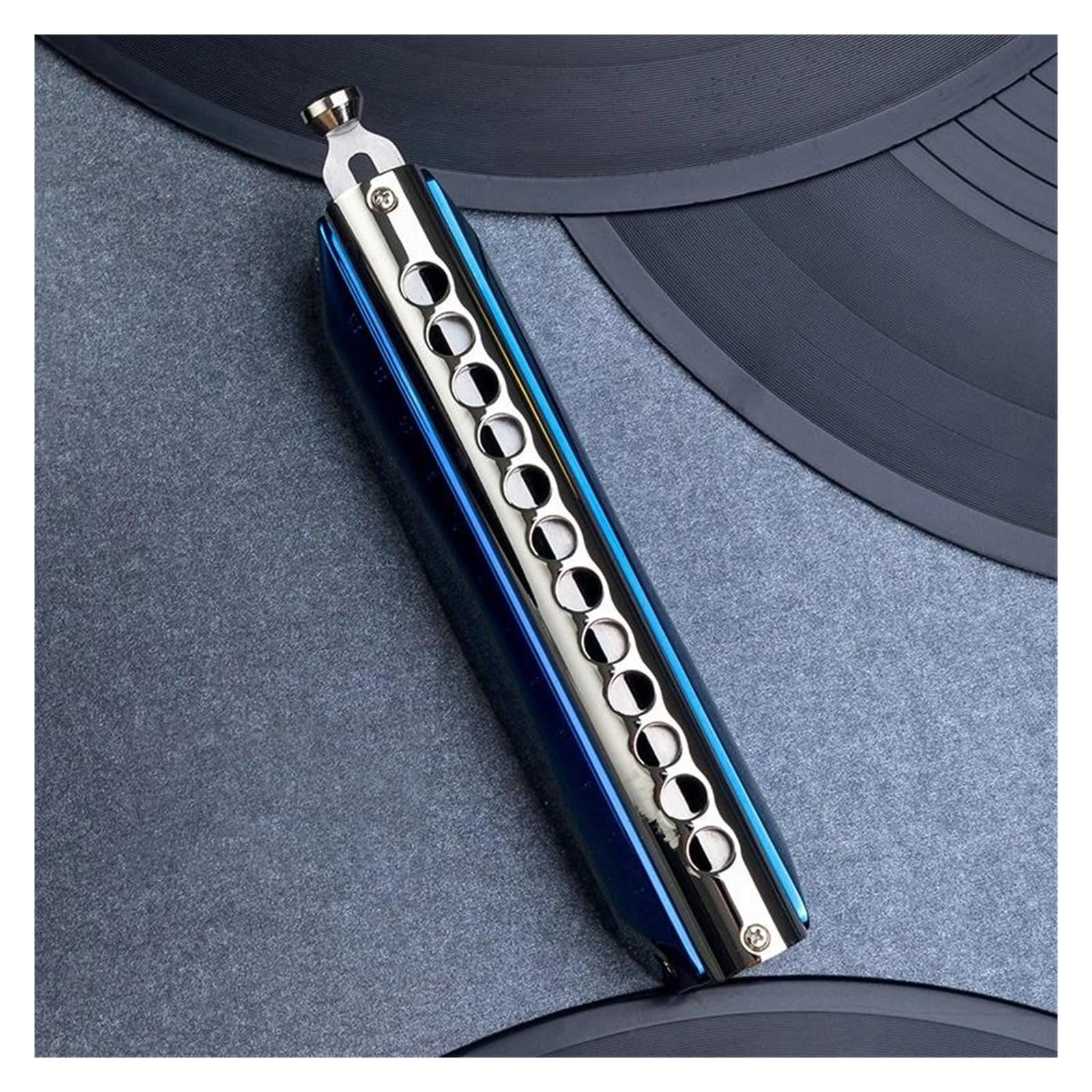 Chromatische Mondharmonica 12 Gaten 48 Toon C-sleutel