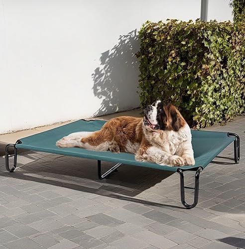 BestVida Cama elevada para perros (grande, gris) BestVida Cama elevada para perros (grande, gris)