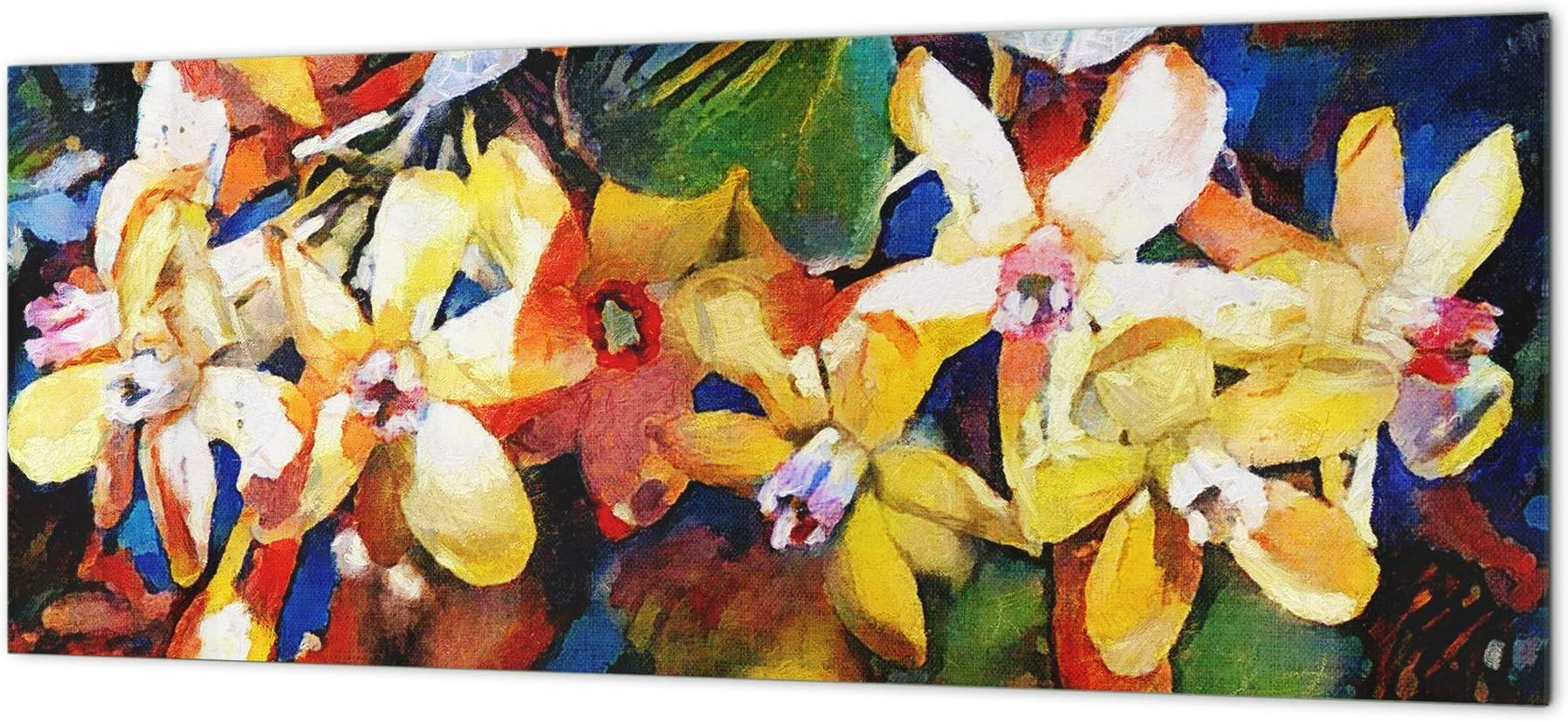 Concept Crystal Large format horizontal backsplash -Art design glass Art Series BBS03B: