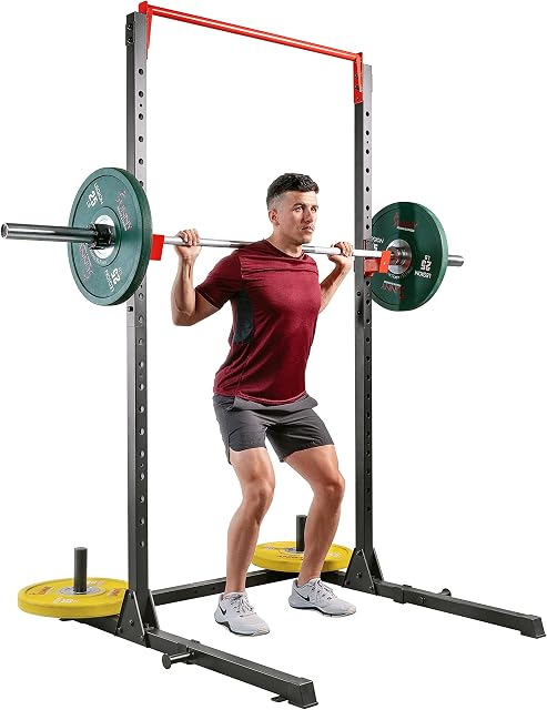 Sunny Health & Fitness Essential Adjustable Power Rack Squat Stand