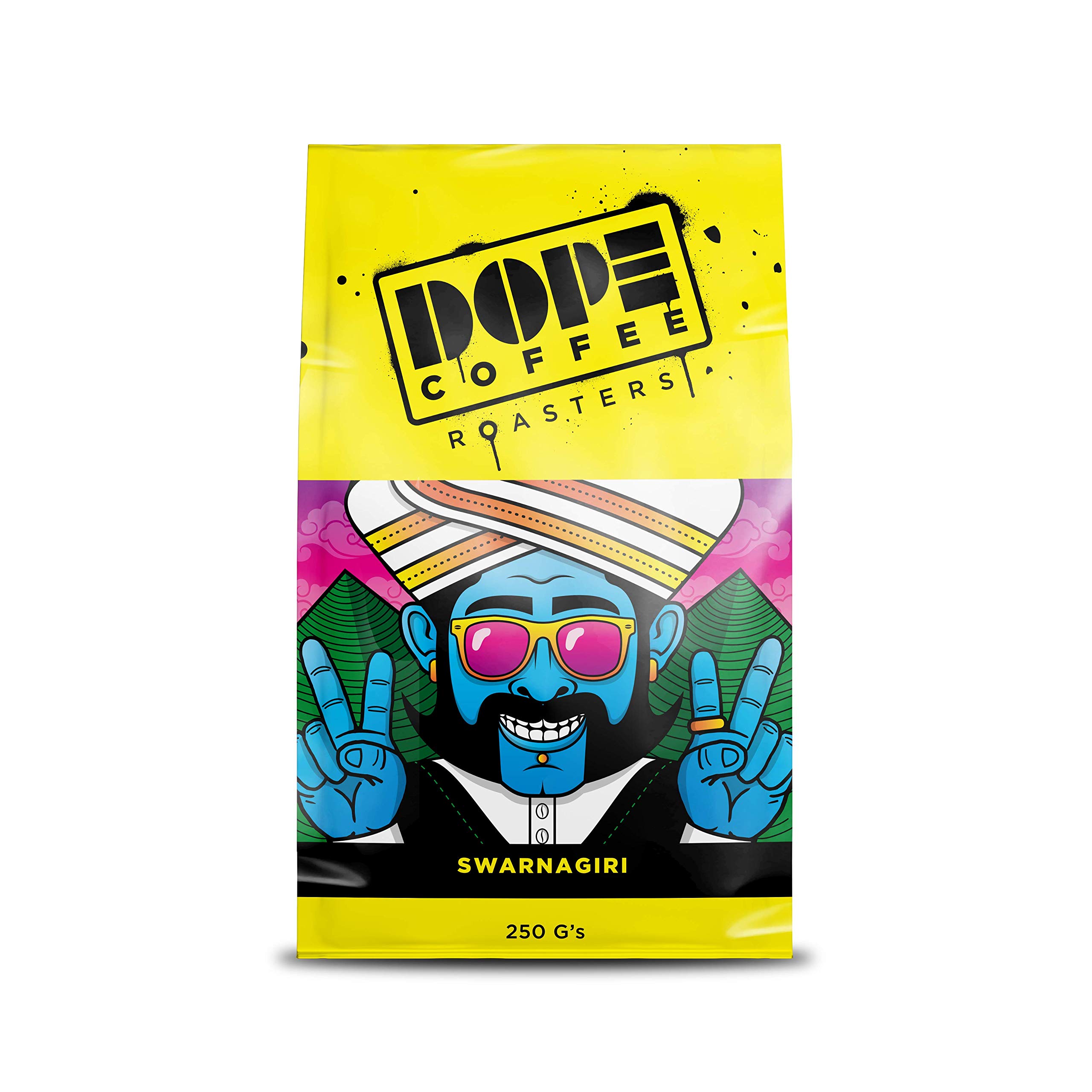 Dope Coffee Roasters Freshly Roasted Coffee, Swarnagiri (Electric Brewer), 250 Gm (Pack of 1)