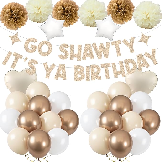 Kit Decoración Fiesta Temática Hip Pop Rap con Globos y Band