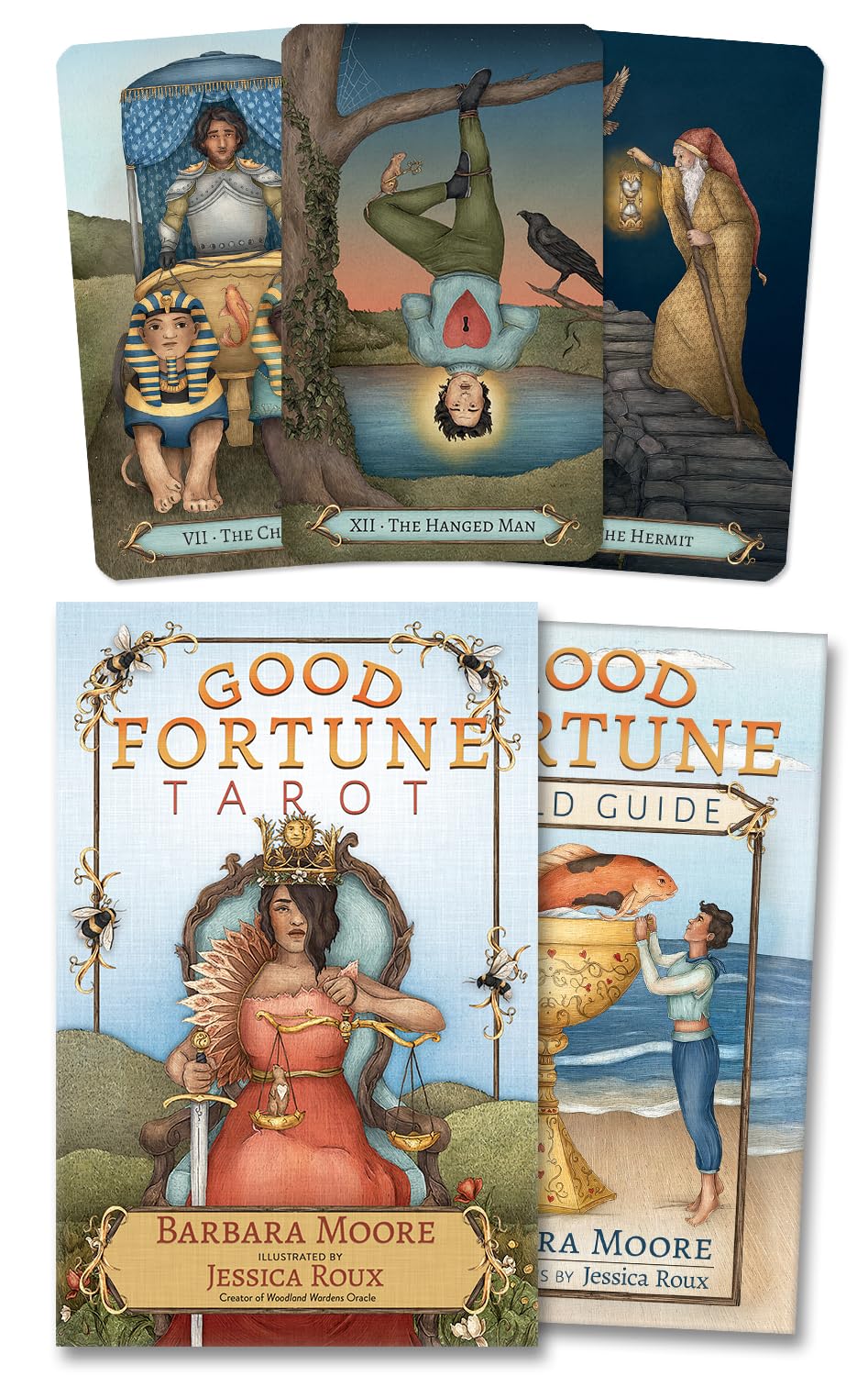 Good Fortune Tarot 9780738772639 Moore, Barbara, Roux