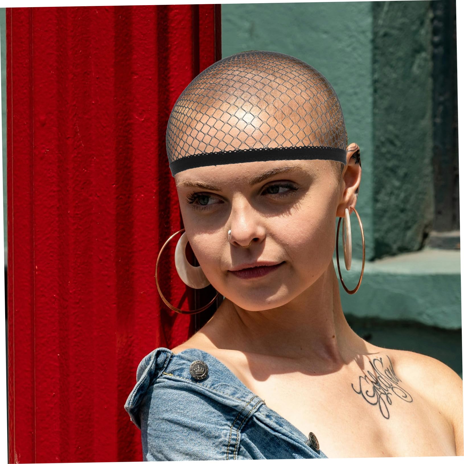 SOESFOUFU Invisible Wig Cap Wig Hair Net High Elasticity Headband Dome Cap Hair Ornaments for Women