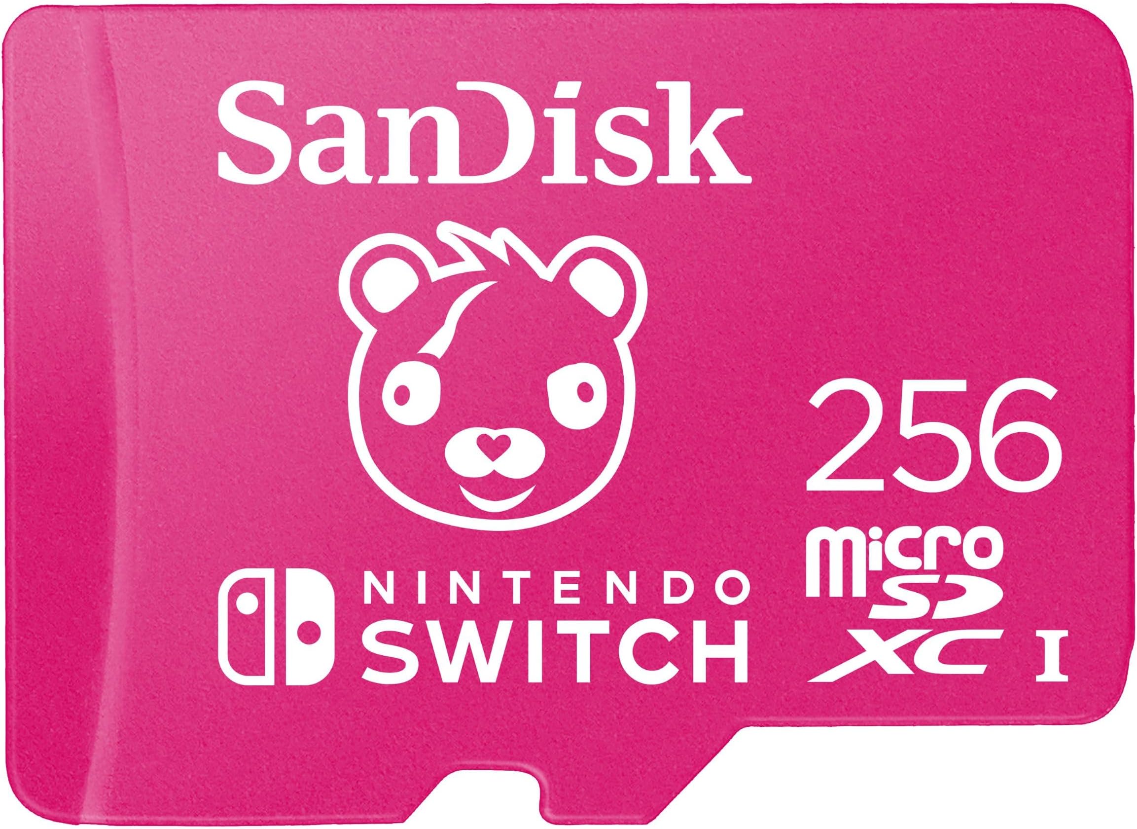SanDisk 256Go microSDXC, carte sd switch, UHSI Carte, édition Super