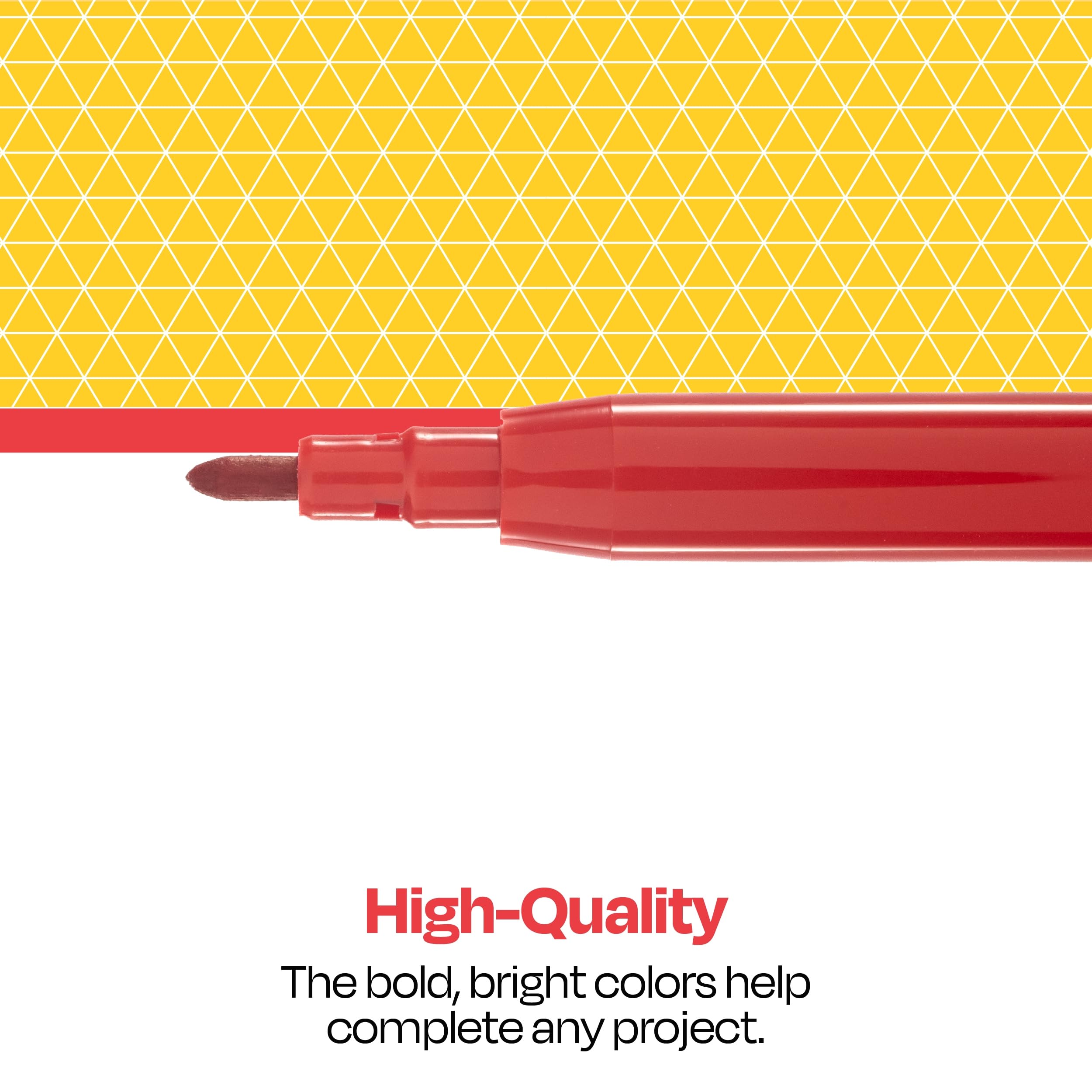 School Smart Conical and Fineline Watercolour Combo Marker Pack - Pack of 192 - Assorted Colours