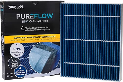 Miniatura 7 de Filtro de aire de cabina PG PC99605P  Compatible con Hyundai Kona Electric 2019-22, Ioniq 2020-22