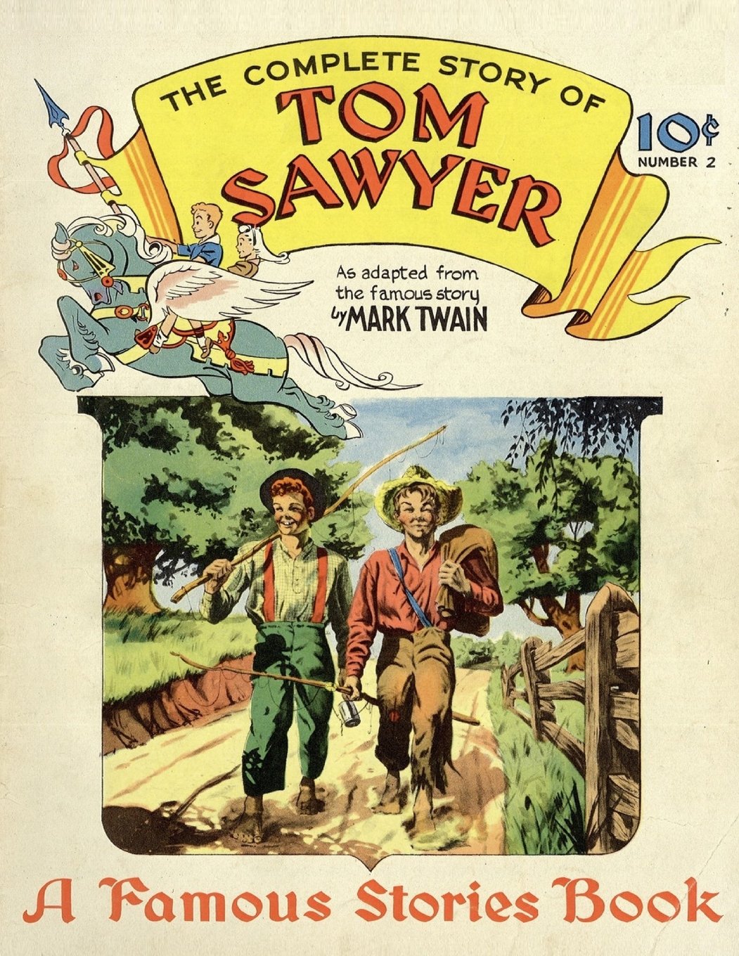 Tom Sawyer: (comic book): Volume 2 (Famous Stories Book)