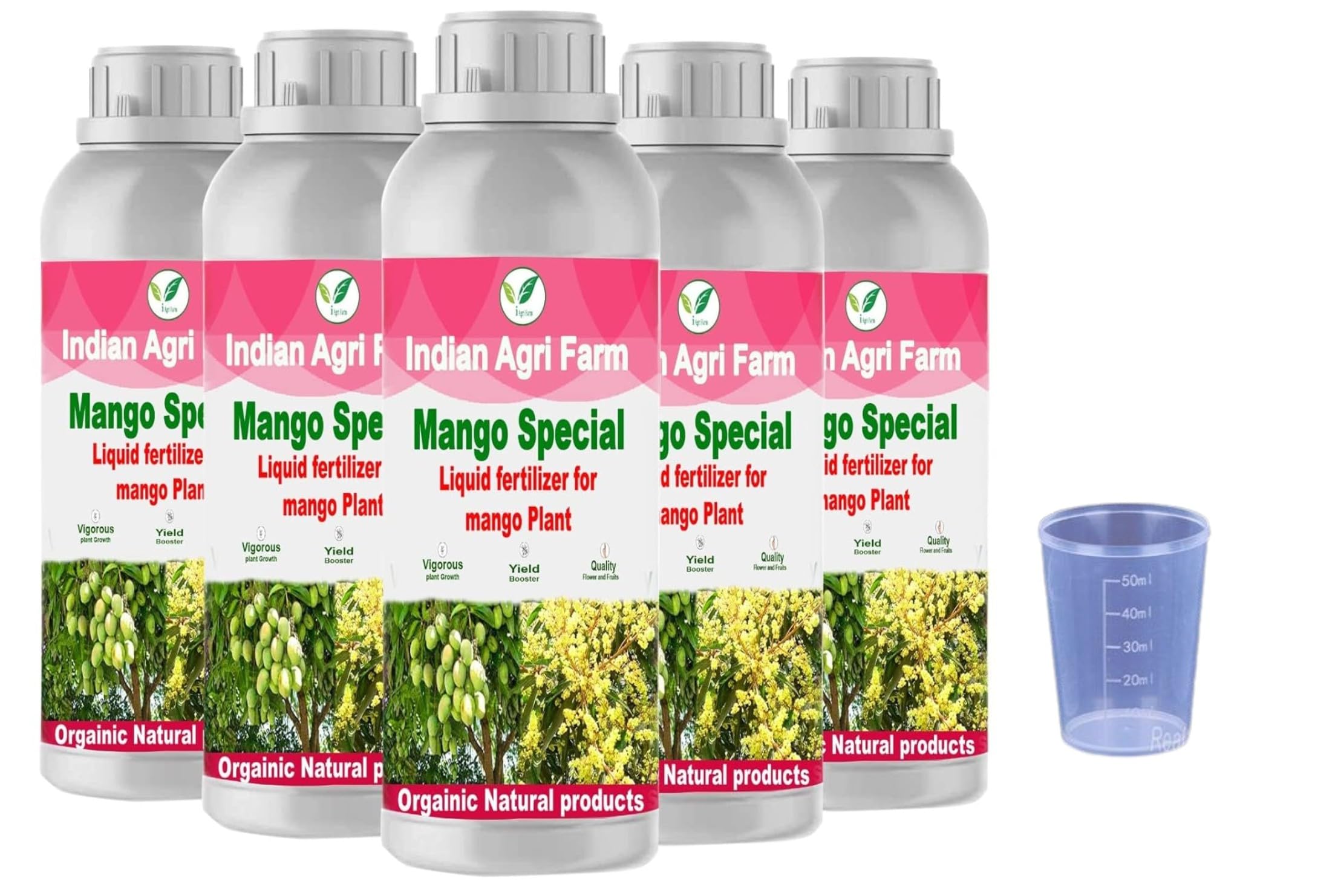 Iagrifarm Mango special Liquid manuare - 5 Litre Bottle - with Measuring Cup 50 Ml - Mango special enriched Nutrient to help healthy growth of plant/reducing flowering drop/disease resistance (B0BY251FZK) Amazon Price History, Amazon Price Tracker
