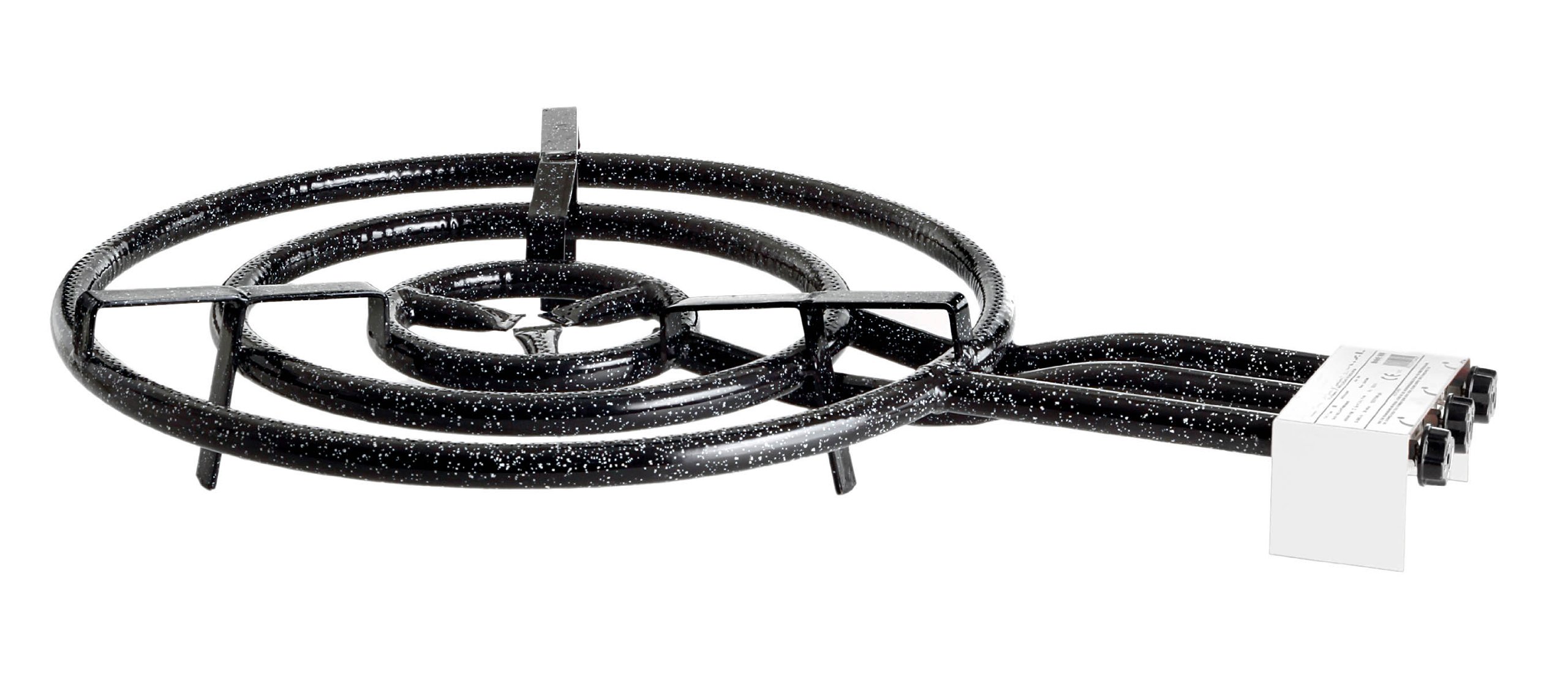 PaellaWorld 1506 3-Ring-Gasbrenner, Durchmesser 70 cm, 24,5 kW, 30 mbar