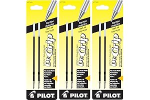 Pilot Better/EasyTouch/Dr. Grip Refillable Ballpoint Pens 0.7mm